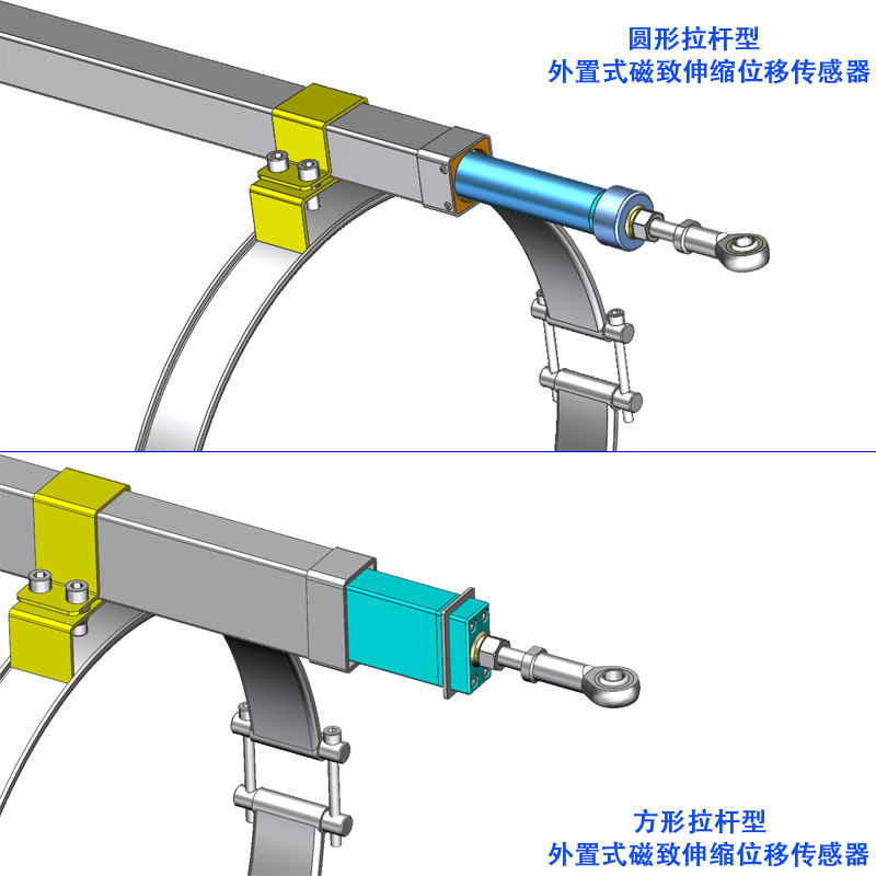 <b>閘門開度外置拉桿式（磁致伸縮）位移傳感器</b>