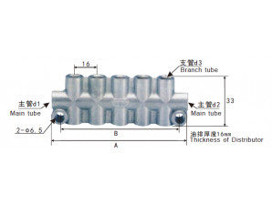 <b>LE 雙邊分配器(鋁合金)</b>